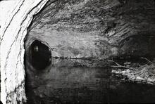 BCN Dudley No 1 Canal: Inside Dudley Tunnel. 1962 