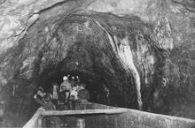 Inside Tunnel- unlined section