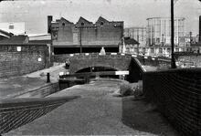 BCN Birmingham & Fazeley Canal: Aston Top Lock and tail bridge