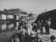 Salford Junction, 'Cactus', also Bridge 110, Birmingham and Warwick Junction Canal, 29 May 1966