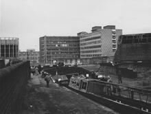 Aston Junction, Cactus in Lock 1, Aston Flight, B&F 14, 28 May 1972