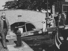 Minworth Bottom Lock 26, Caten's Bridge, Cactus, 29 May 1966