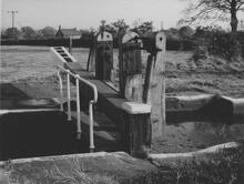 Curdworth Lock 36 Bottom Gate, 13 April 1964