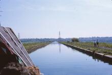 BCN Tame Valley Canal. View east, from Tame aqueduct. 29/05/1966