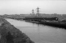 Overflow W of Rushall Junction, Tame Valley Canal, 27/04/74