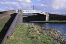 BCN Wyrley & Essington Canal. Pelsall Junction, Roving Bridge. 09/04/1972