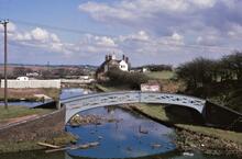 BCN Wyrley & Essington Canal. Ogley Junction Looking towards Lichfield. 09/04/1972