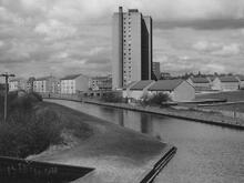 Catshill Junction, East towards Anchor Bridge, A452, 9 April 1972