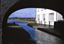 BCN Cannock Chase Extension Canal. Friars Bridge, Pelsall Junction. 09/04/1972 