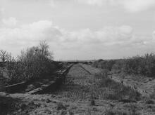 South from Lichfield Road Bridge, B5012, 8 May 1971
