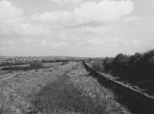 North from LichfieldRoad Bridge, B5012, 8 May 1971