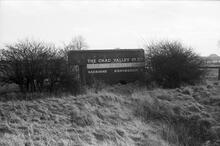 Remains of old Chad Valley delivery van at Pelsall Junction 02/74