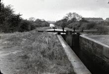 BCN Rushall Branch: View looking down bottom locks