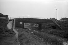 West to Bentley Lane Bridge, Bentley Canal, 1965