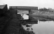 Springbank Bridge, Bentley Canal, 28/11/71