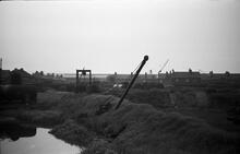 Old Basin South of Belpar Bridge looking West, Wednesbury Old Canal 1965