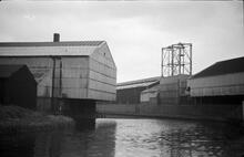 Swan Village looking S, Wednesbury Old Canal  1965