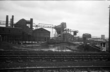 Railway Bridge and Junction with Ridgacre Branch, Swan Village, Balls Hill Branch, 03/66