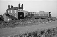 Beehive Inn and Brickhouse Lane Bridge, Balls Hill Branch, 21/07/66