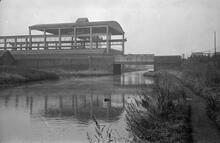 Sandy Gay Bridge looking W, Swan Village, Ridgacre Branch 22/11/66