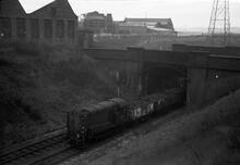 Aqueduct looking N, Hill Top, Balls Hill Branch, 30/10/67