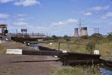 BCN Walsall Canal. Ryders Green Bottom Lock. 11/07/1970