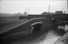 Junction with Danks Branch looking NE, Tame Valley Canal, Summer 65