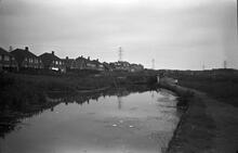 View up the upper 6 Bradley Locks 14/06/65