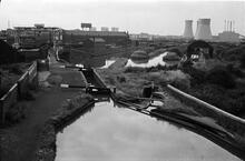 Ryders Green Bottom Lock and Great Bridge Interchange, Walsall Canal, 1966