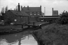 Ryders Green Top Lock, Walsall Canal, 27/05/72