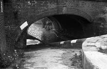Ryders Green Top Lock and Bridge, Walsall Canal, 27/05/72