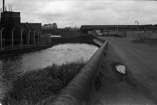 Looking E from Southern Railway Bridge, Danks Branch, 30/05/72