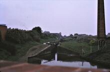 BCN Walsall Extension Canal. Looking up locks 4-2. 06/06/1965