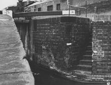 Walsall Lock 6, Bottom Gates, 6 June 1965