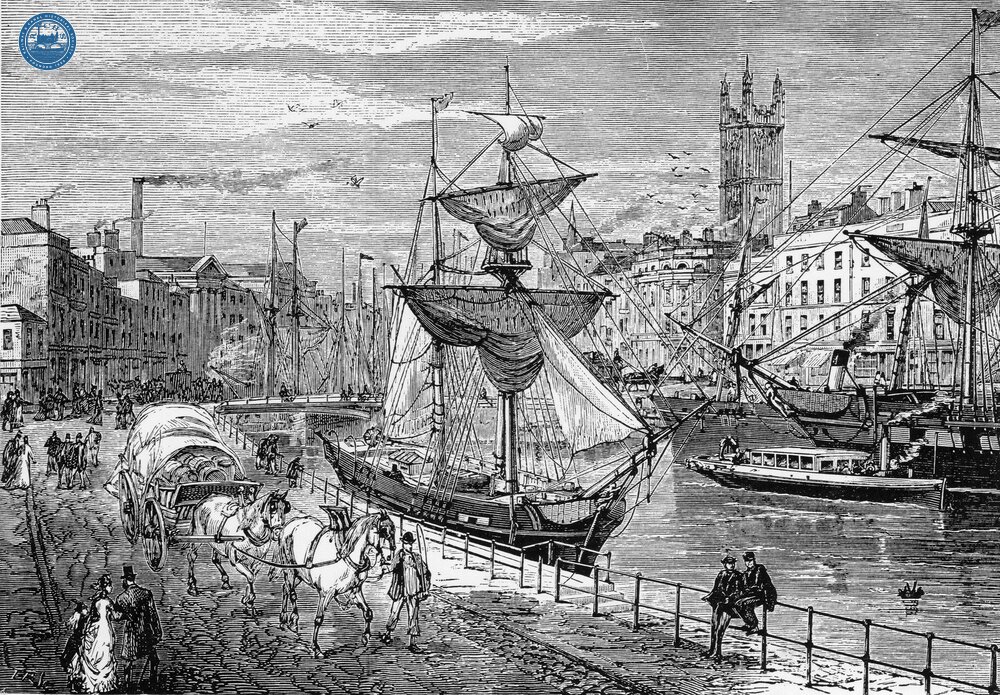 St Augustine Quay, Bristol. 