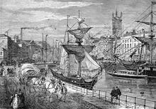 St Augustine Quay, Bristol. 