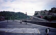 Cumberland Basin Entrance Lock No 2, Bristol Avon, June 1995 (Chris Clegg)