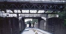 Netham Lock, Bristol Avon, June 1995 (Chris Clegg)