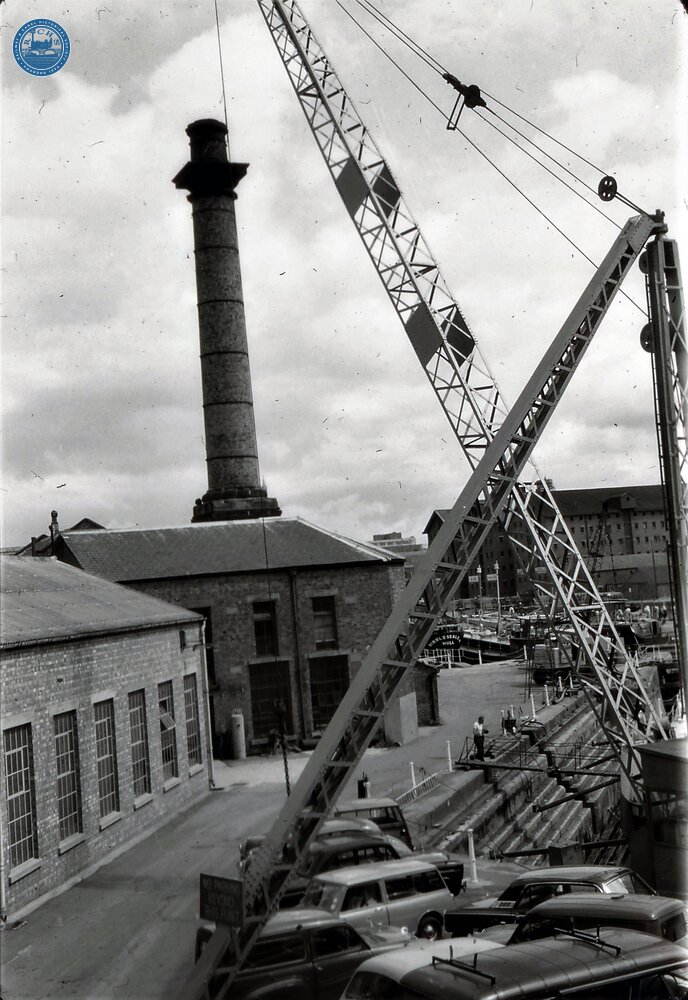 Pump House, Gloucester Docks. 1966