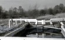 Saul Junction, Stroudwater Navigation junction lock.