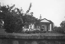 House for keeper of water supply sluices, Wheatenhurst, near Saul. August 1960
