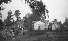 House and Sluice at Wheatenhurst. August 1960