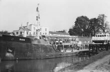 MV Bude at Sellers Bridge, Hardwicke. ca 1970