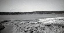 View across Severn at Sharpness. 1967