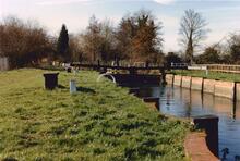 Southcote Lock, Theale. 1989
