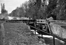 Aldermaston Lock. Probably 1958