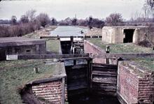 Midgham Lock. Probably 1958
