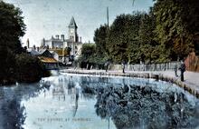 The Kennet at Newbury from near the wharf
