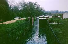 Garston Lock 102, Kennet & Avon, May 1970