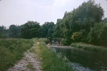 Ham Mills Lock 87, Kennet & Avon Canal, June 1970